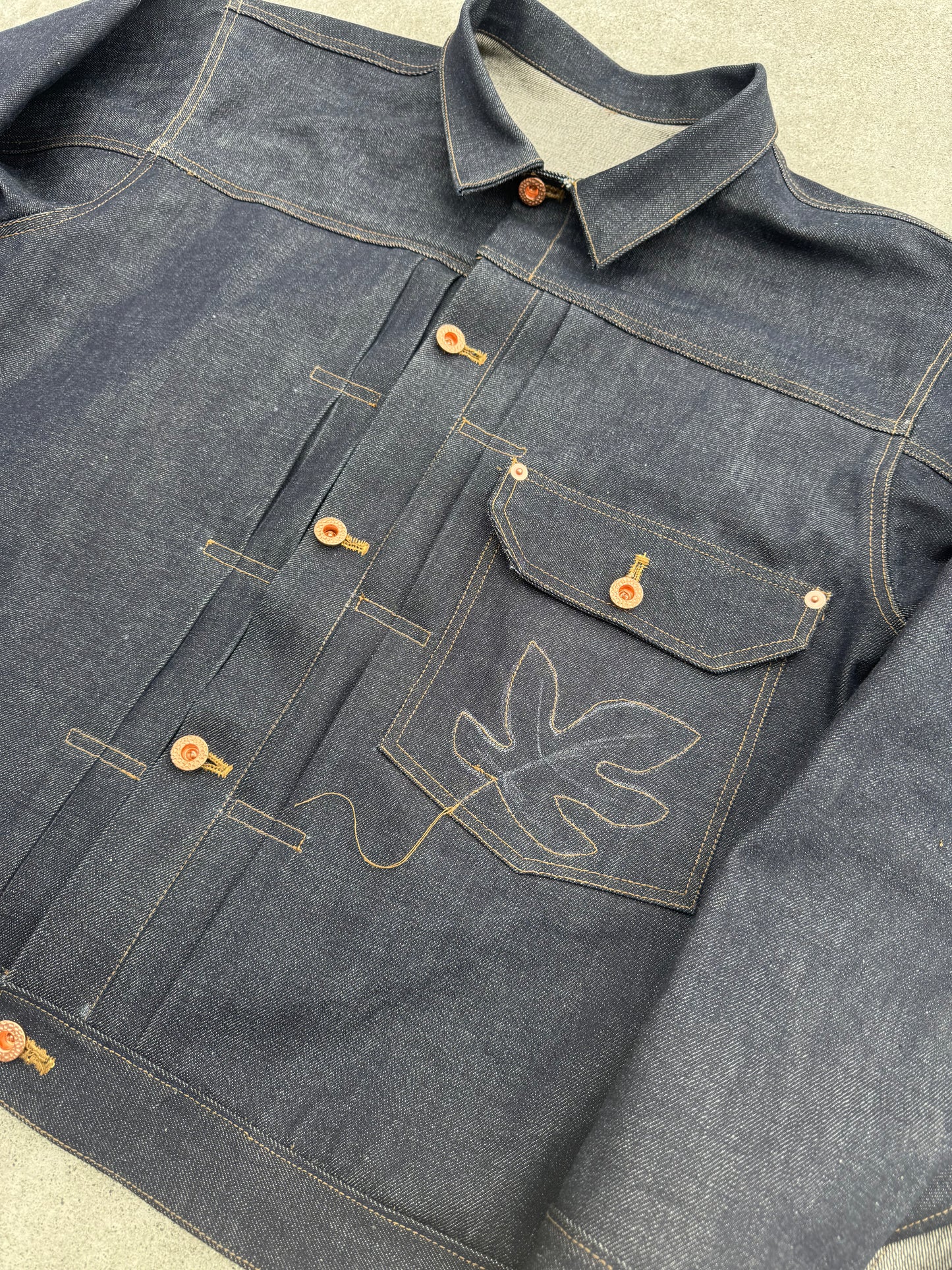 14 oz Japanese Selvedge Denim Type 1 Jacket