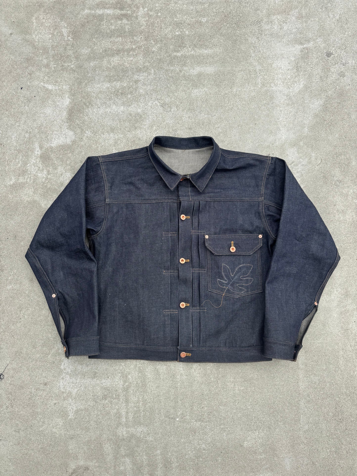 14 oz Japanese Selvedge Denim Type 1 Jacket